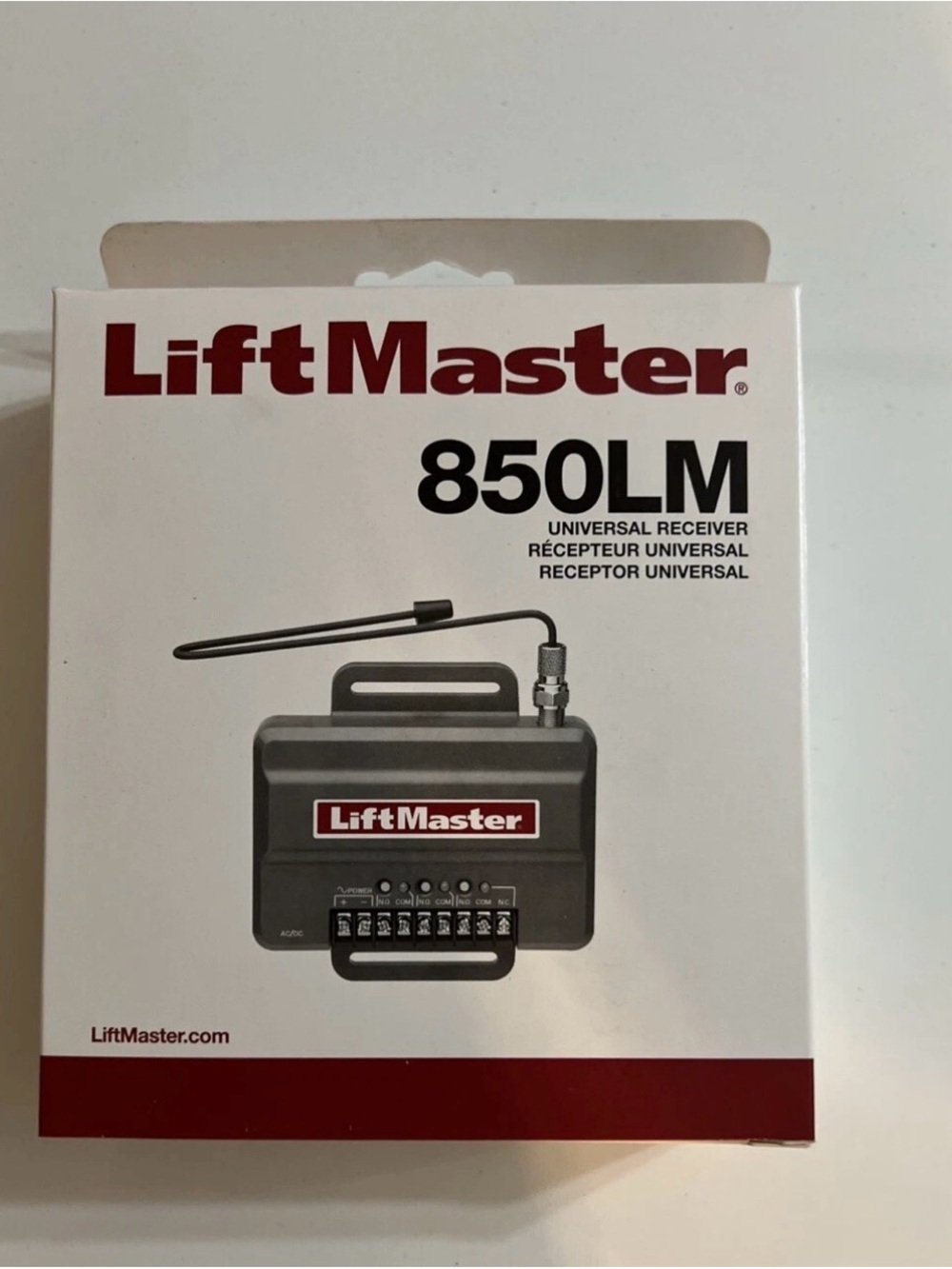 850LM Universal Receiver - White